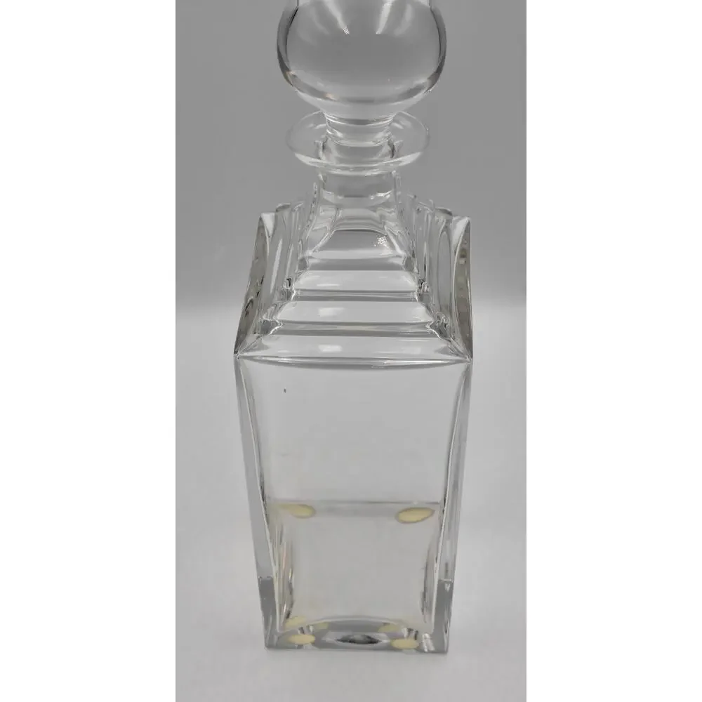 Tiffany & Co. by Vilca Crystal Art Deco Frank Lloyd Wright Wine Liquor Decanter
